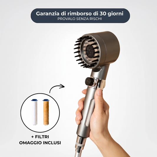 Trasforma i tuoi capelli, la tua pelle e la tua doccia con Aquora.